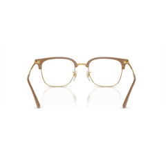 Ray-Ban RX 7216 New Clubmaster 8342 Beige Auf Gold
