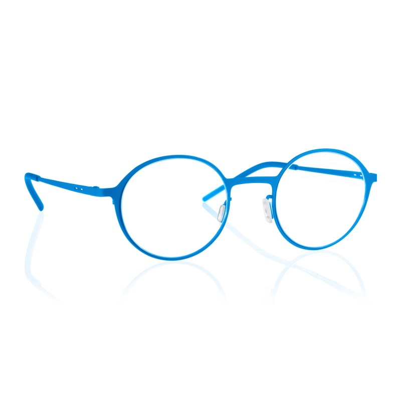 Italia Independent Eyeglasses I-METAL - 5204.027.000 Blaue Mehrfarbige