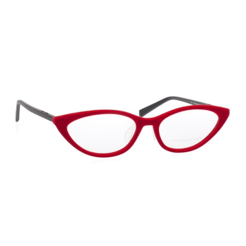 Italia Independent Eyeglasses I-PLASTIK - 5569V.053.000 Rot Mehrfarbig
