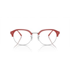 Ray-Ban RX 7229 - 8323 Rot Auf Silber