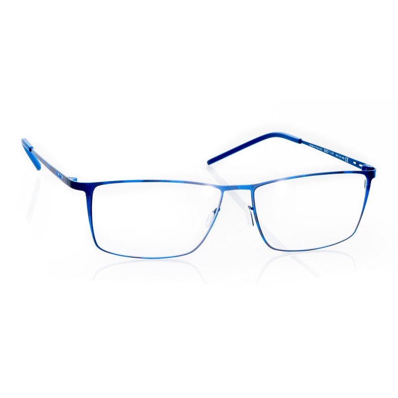 Italia Independent Eyeglasses I-METAL - 5201.141.000 Blaue Mehrfarbige