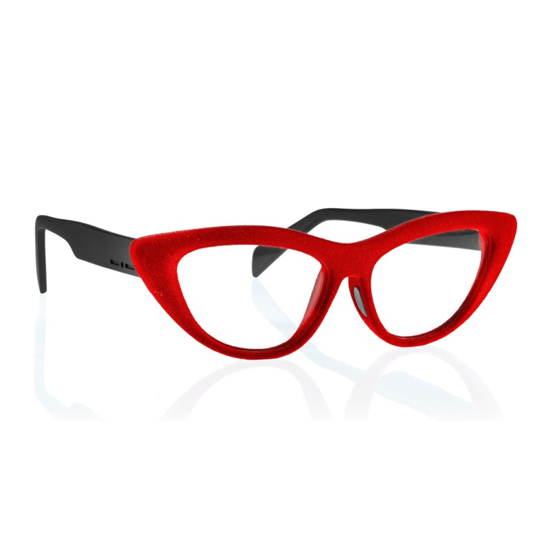 Italia Independent Eyeglasses I-PLASTIK - 5014V.053.000 Rot Mehrfarbig