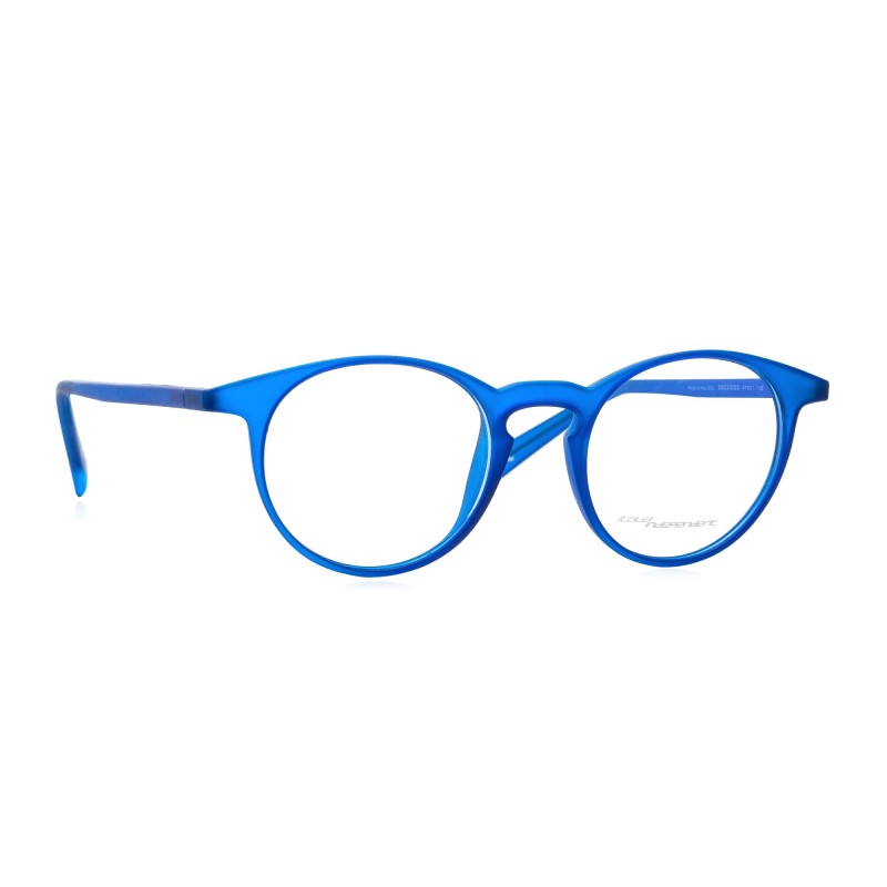 Italia Independent Eyeglasses I-PLASTIK - 5602.022.000 Blaue Mehrfarbige