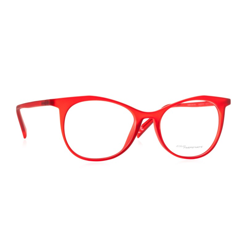 Italia Independent Eyeglasses I-PLASTIK - 5605.051.000 Rot Mehrfarbig