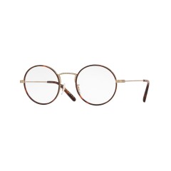 Oliver Peoples OV 1250T Ellerby 5035 Dunkles Mahagoni / Weiches Gold