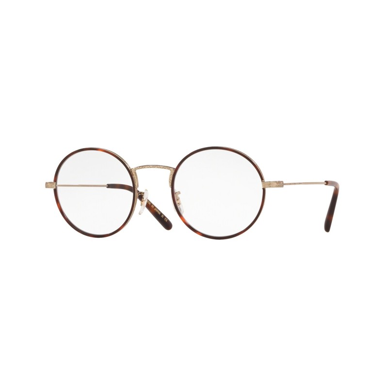 Oliver Peoples OV 1250T Ellerby 5035 Dunkles Mahagoni / Weiches Gold