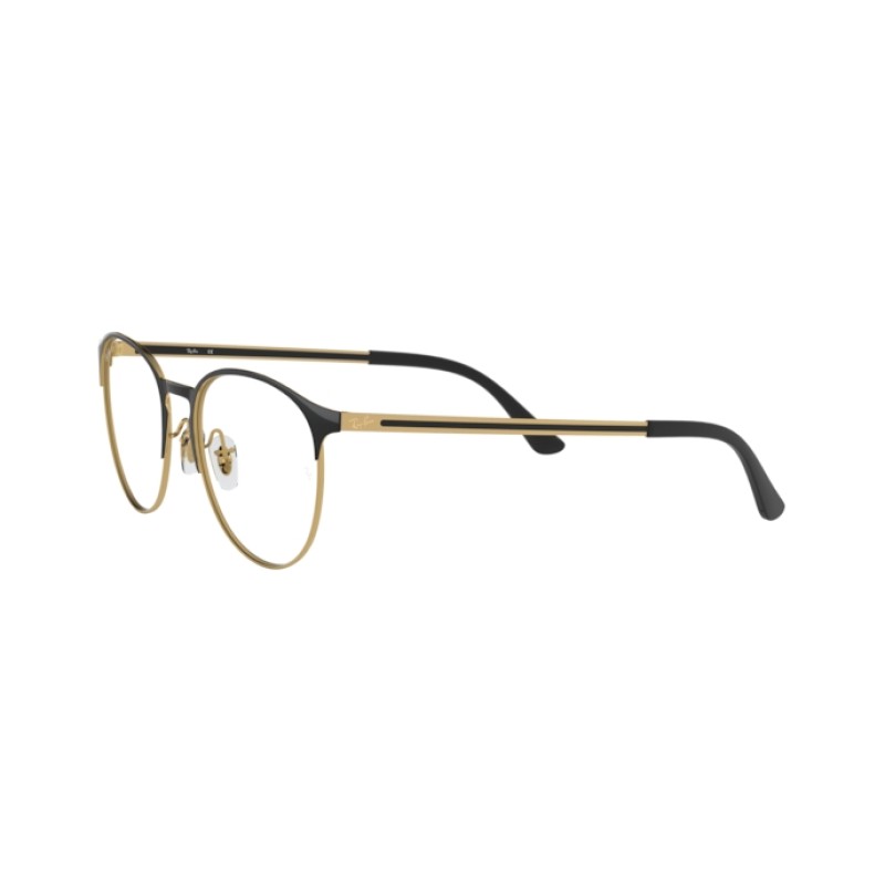 Ray-Ban RX 6375 - 2890 Goldtop In Schwarz