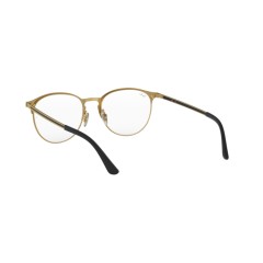 Ray-Ban RX 6375F - 2890 Goldtop In Schwarz