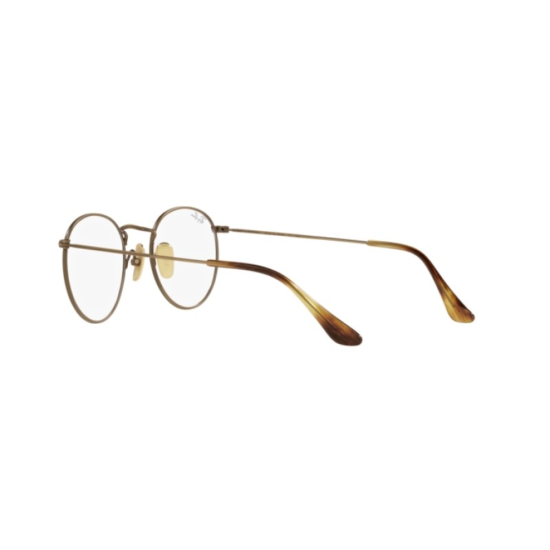 Ray-Ban RX 8247V Round 1222 Demigloss Antikgold