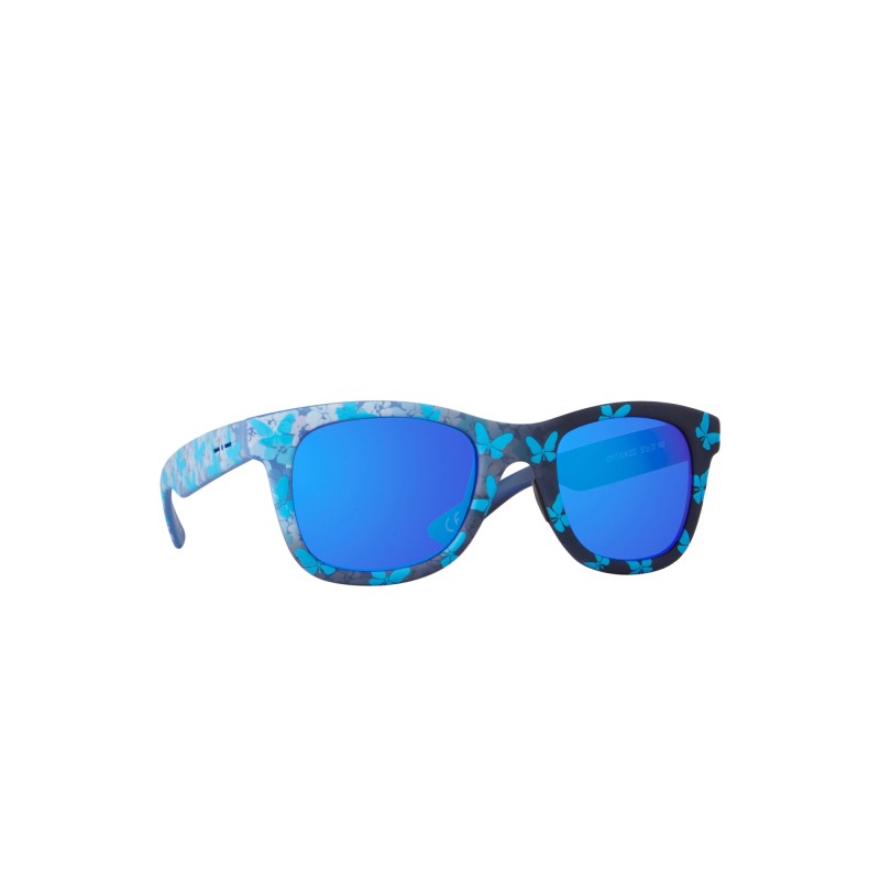 Italia Independent Sunglasses I-PLASTIK - 0090T.FLW.022 Mehrfarbig Blau