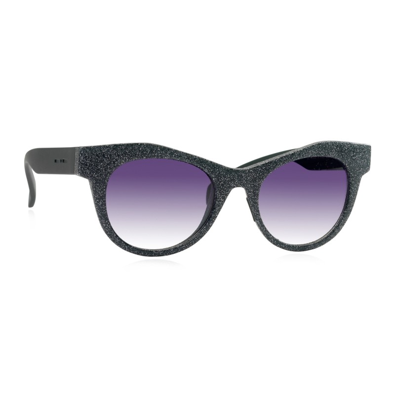 Italia Independent Sunglasses I-PLASTIK - 0096ST.009.000 Schwarz Mehrfarbig