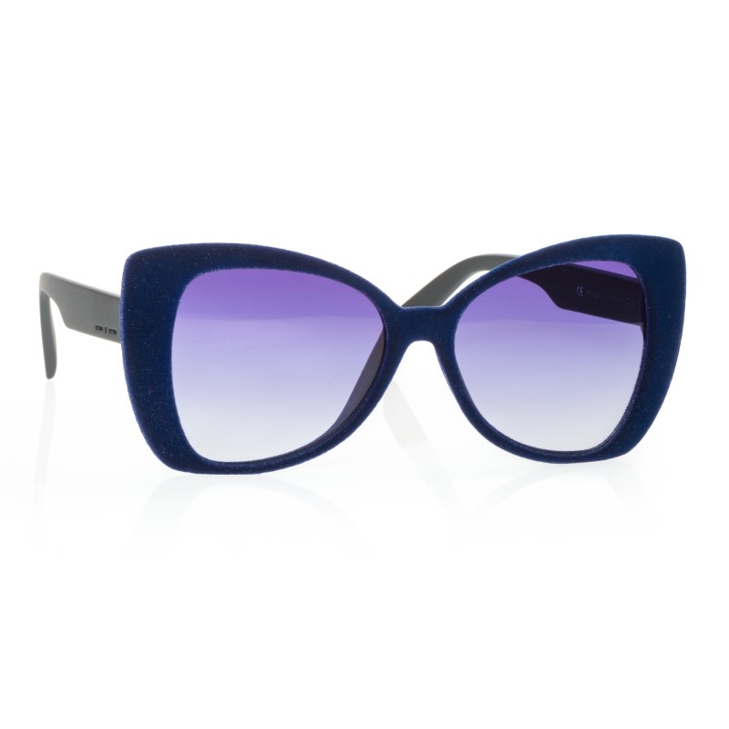 Italia Independent Sunglasses I-PLASTIK - 0904V.021.000 Blaue Mehrfarbige