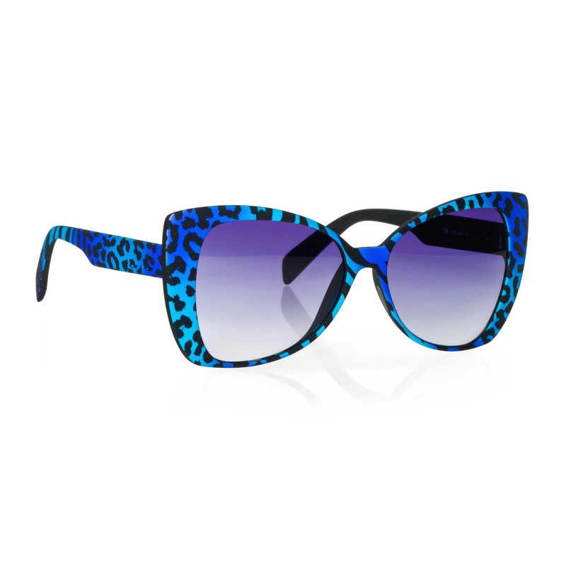 Italia Independent Sunglasses I-PLASTIK - 0904.ZEB.022 Mehrfarbig Blau