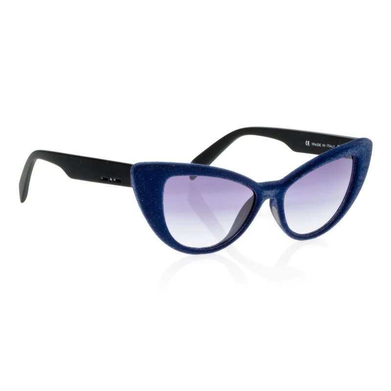 Italia Independent Sunglasses I-PLASTIK - 0906V.021.000 Blaue Mehrfarbige
