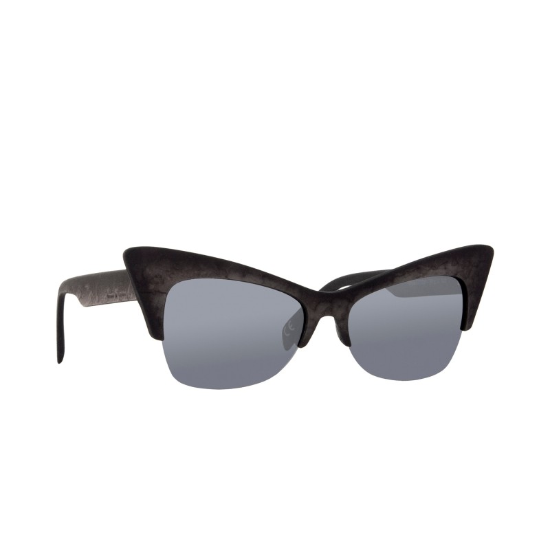 Italia Independent Sunglasses I-PLASTIK - 0908.071.009 Grau Schwarz