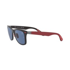 Ray-Ban RB 8395M - F05580 Mat Carbon Mat Allutex Red