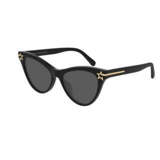Accessoires Brillen Sonnenbrille Stella McCartney schwarz gold 