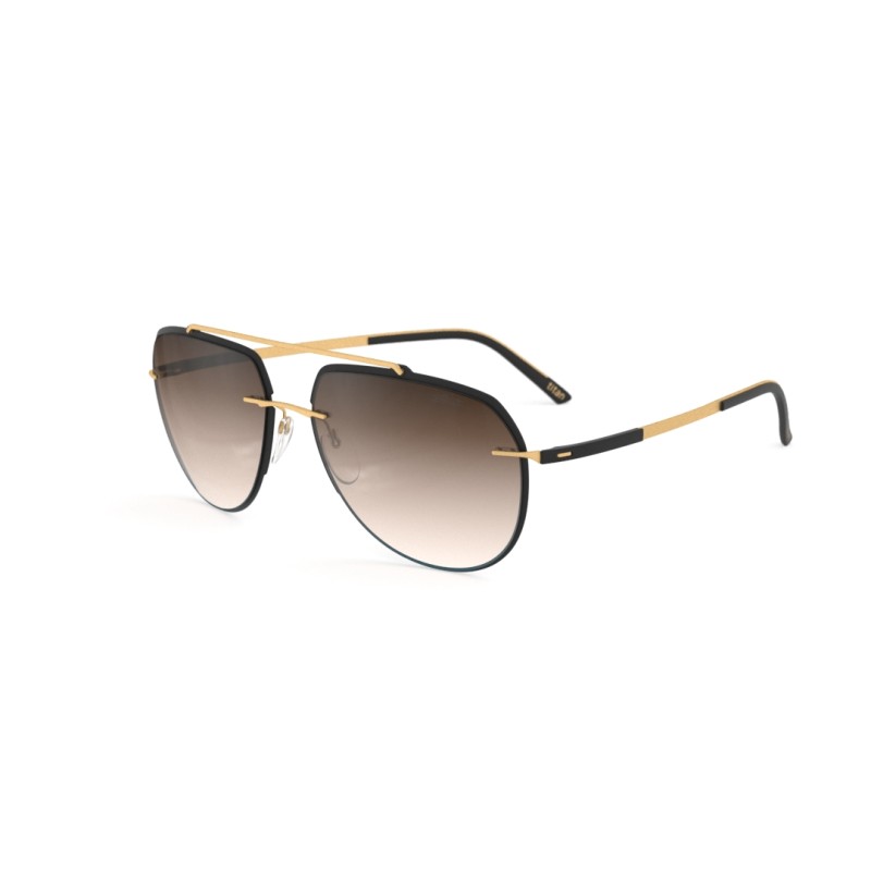 Silhouette 8719 Accent Shades Ring 9030 Schwarzes Gold
