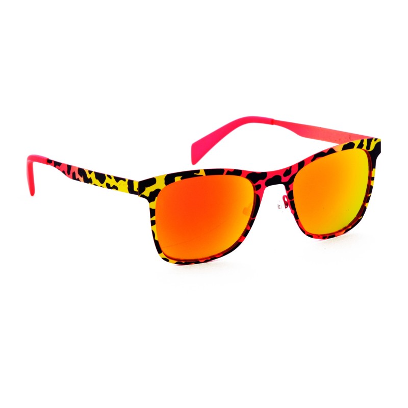 Italia Independent Sunglasses I-METAL - 0024.018.063 Rosa Gelb