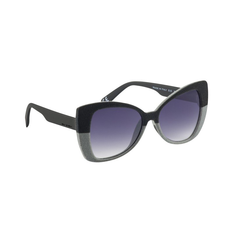 Italia Independent Sunglasses I-PLASTIK - 0904V2.009.071 Schwarzgrau