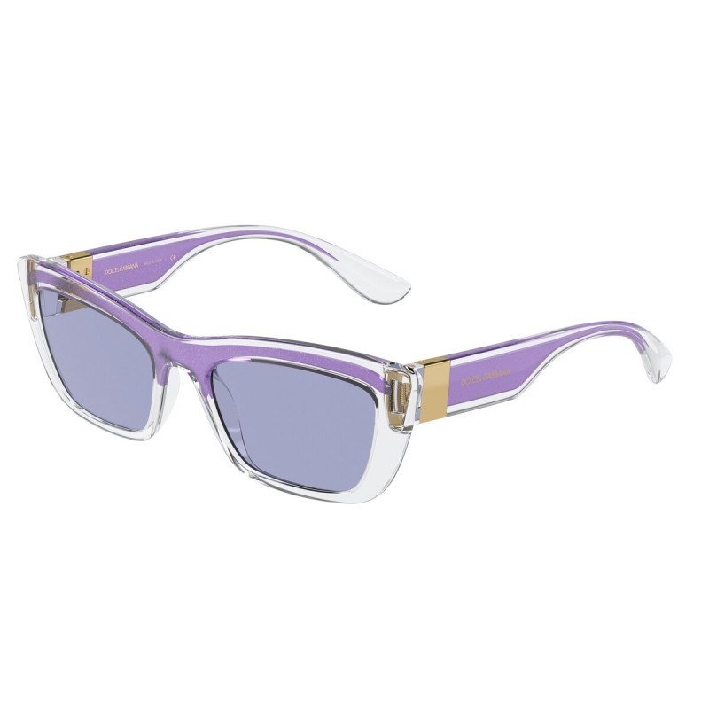 Dolce & Gabbana DG 6171 - 33531A Transparenter/violetter Glitzer