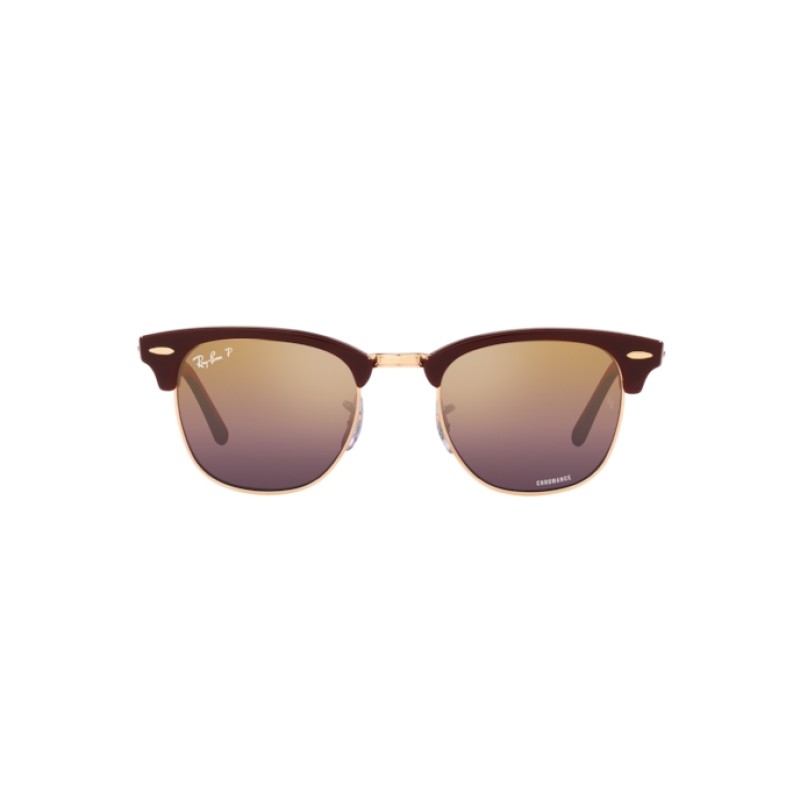 Ray-Ban RB 3016 Clubmaster 1365G9 Bordeaux Auf Roségold