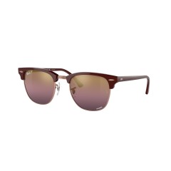 Ray-Ban RB 3016 Clubmaster 1365G9 Bordeaux Auf Roségold