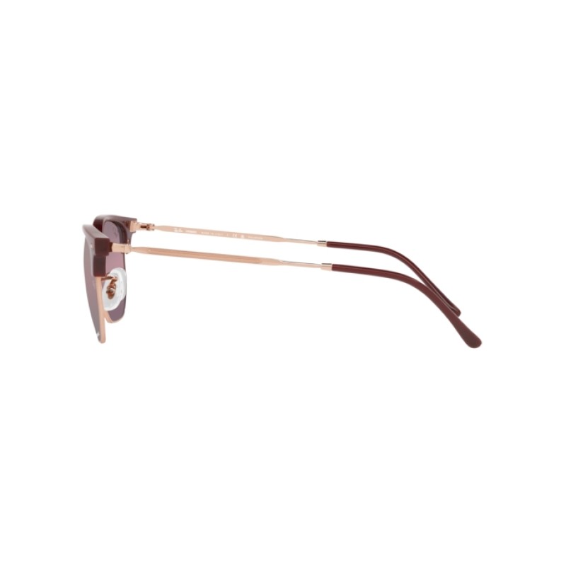 Ray-Ban RB 4416 New Clubmaster 6654G9 Bordeaux Auf Roségold