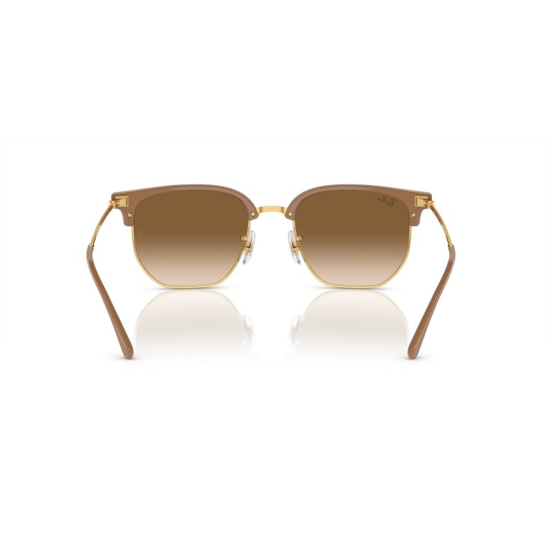 Ray-Ban RB 4416 New Clubmaster 672151 Beige Auf Gold