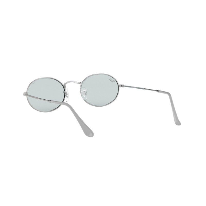 Ray-Ban RB 3547 Oval 003/T3 Silber-