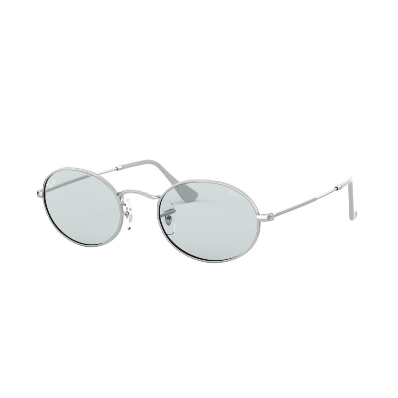 Ray-Ban RB 3547 Oval 003/T3 Silber-