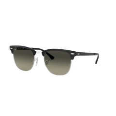 Ray-Ban RB 3716 Clubmaster Metal 900471 Silbernes Top Schwarz
