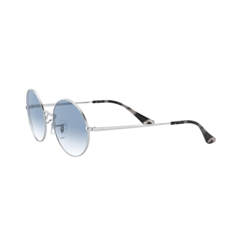 Ray-Ban RB 1970 Oval 91493F Silber