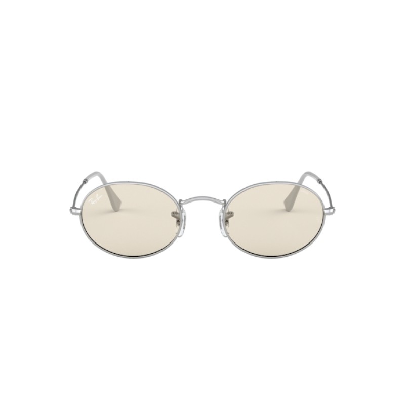 Ray-Ban RB 3547 Oval 003/T2 Silber-