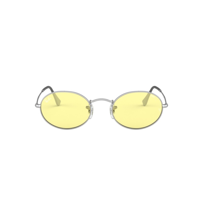 Ray-Ban RB 3547 Oval 003/T4 Silber