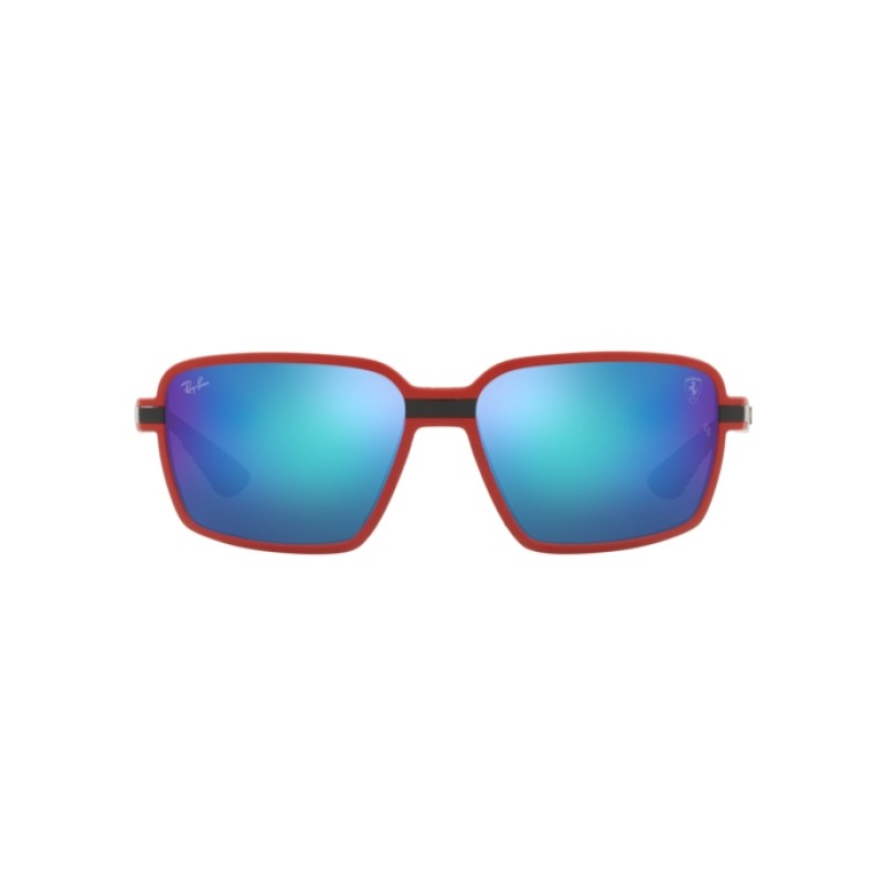 Ray-Ban RB 8360M - F66355 Mattes Rot