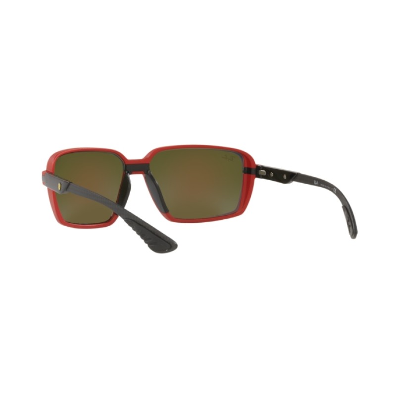 Ray-Ban RB 8360M - F66355 Mattes Rot