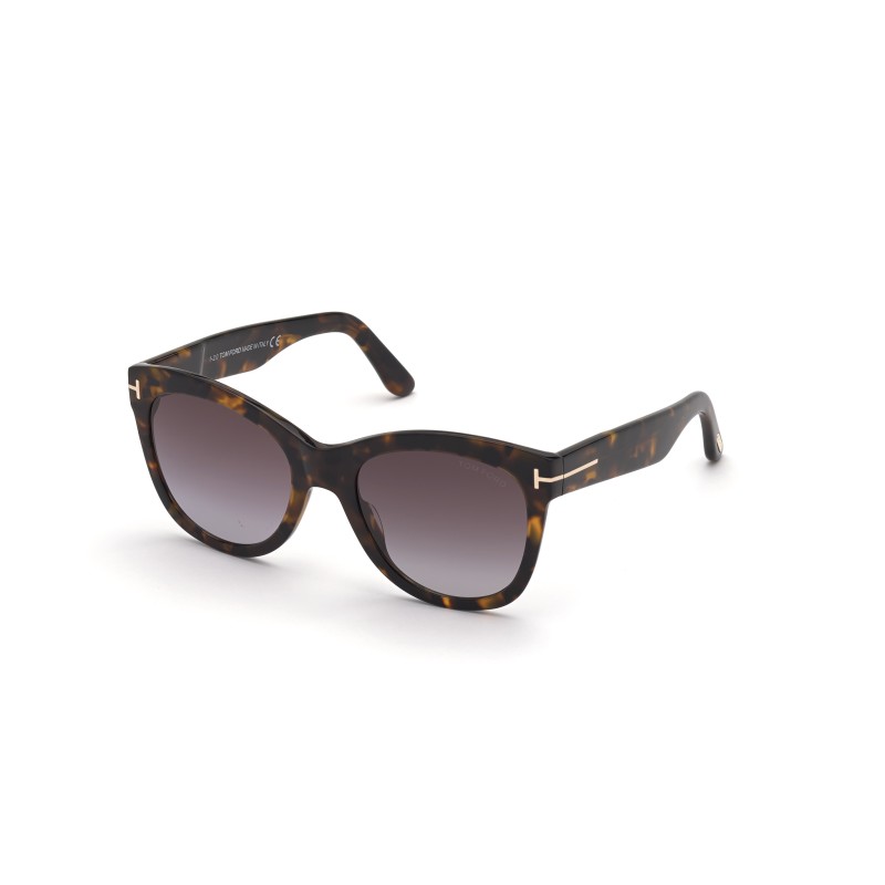Tom Ford FT 0870 Wallace 52T  Dunkles Havanna