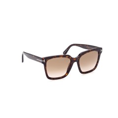 Tom Ford FT 0952 Selby - 52F  Dunkles Havanna