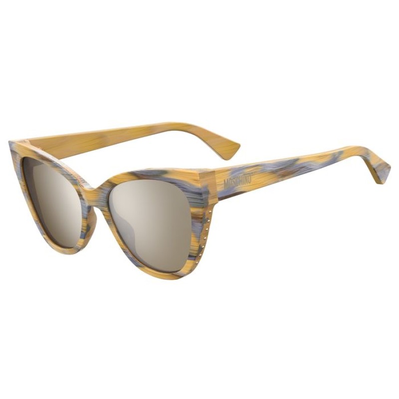 Moschino MOS056/S - B1Z T4 Silber Gold