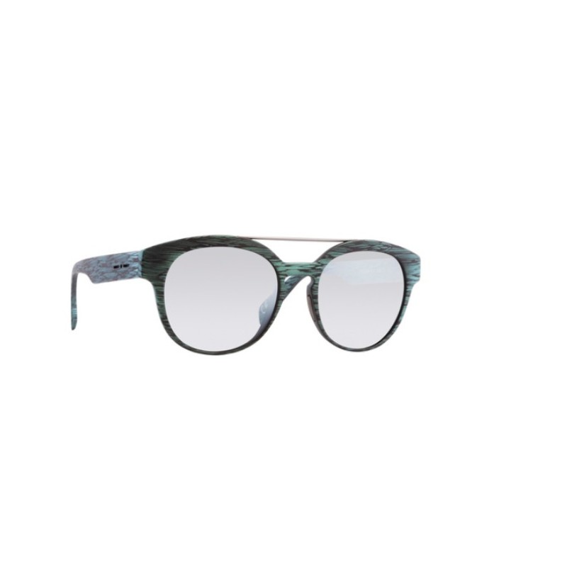 Italia Independent Sunglasses I-PLASTIK - 0900.BHS.032 Mehrfarbig Grün