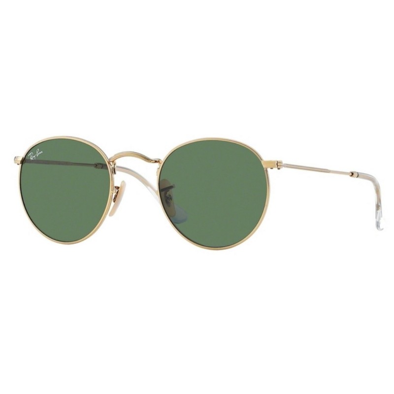 Ray-Ban RB 3447 001-14 Round Metal Gold