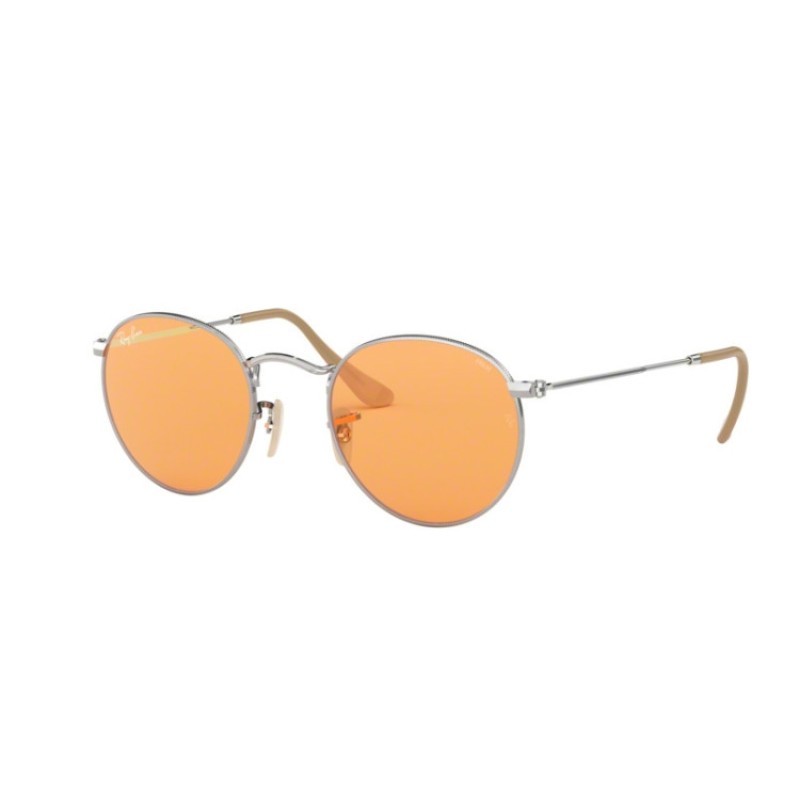 Ray-Ban RB 3447 Round Metal 9065V9 Silber-