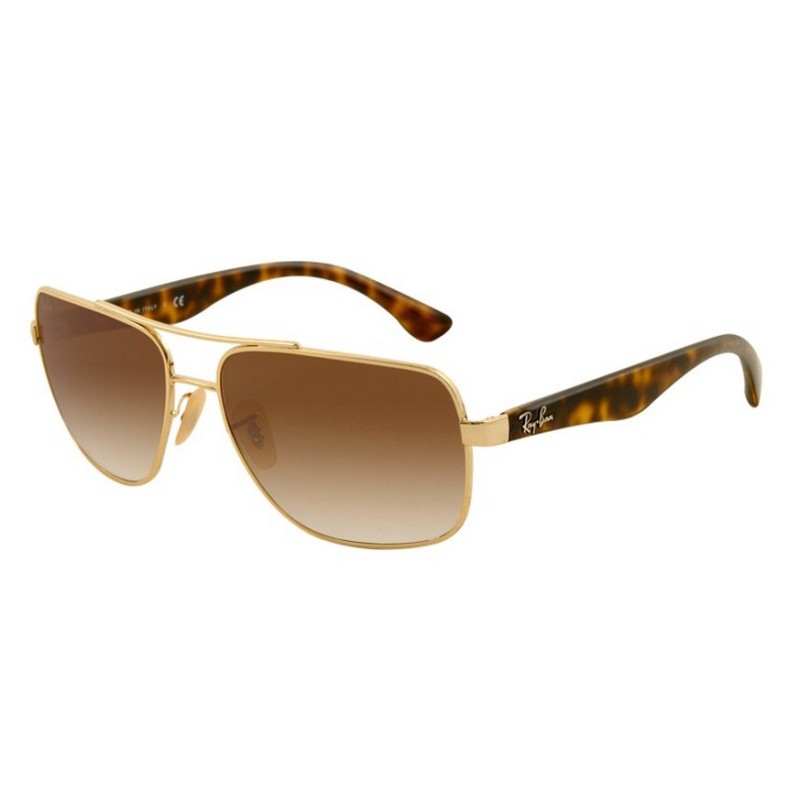 Ray-Ban RB 3483 001-51 Gold Schildkrote