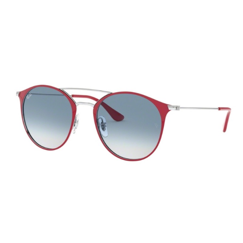 Ray-Ban RB 3546 - 91763F Silber Auf Der Oberseite Bordeaux