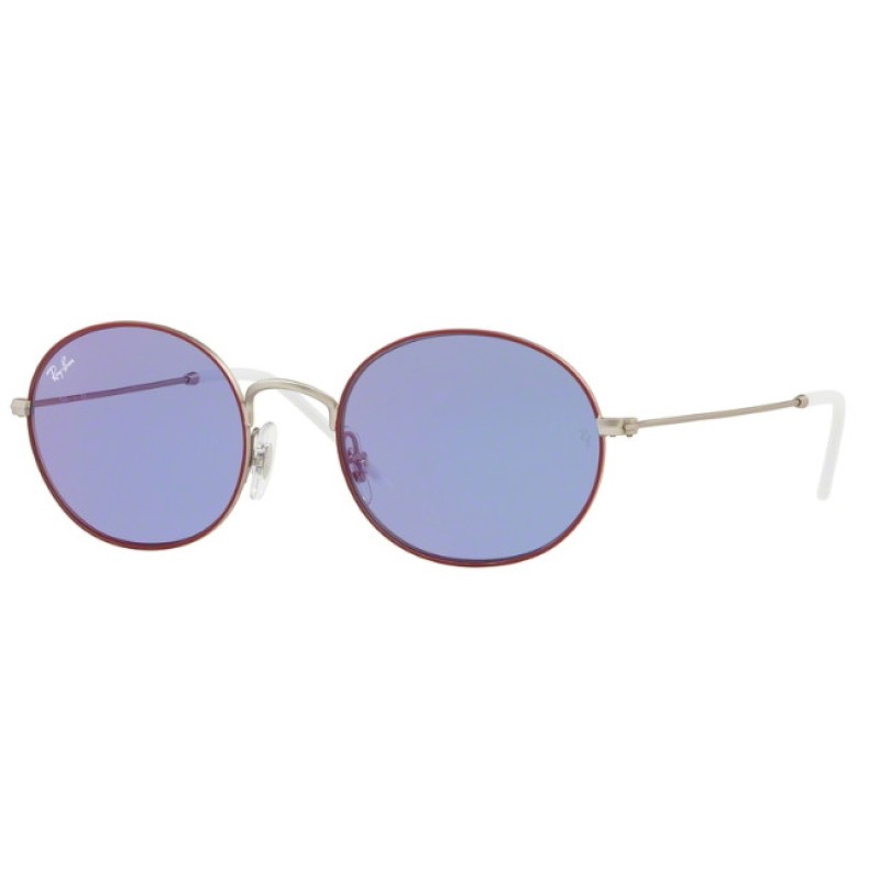 Ray-Ban RB 3594 - 9112D1 Silber Auf Der Oberseite Bordeaux