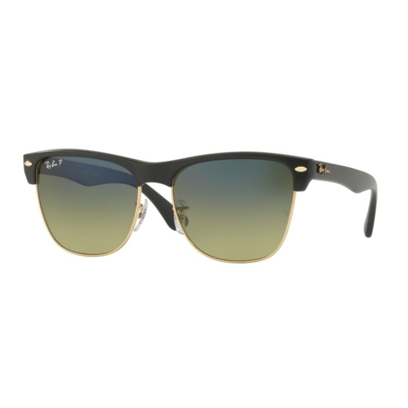 Ray-Ban RB 4175 Clubmaster Oversized 877/76 Demigloss Schwarz