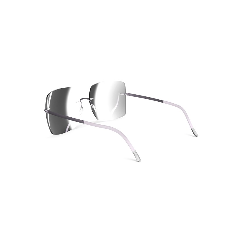 Silhouette 8191 Rimless Shades Cadaques 4040 Lavendel Himmel