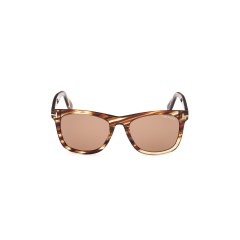 Tom Ford FT 1099 - 55E Farbiges Havanna