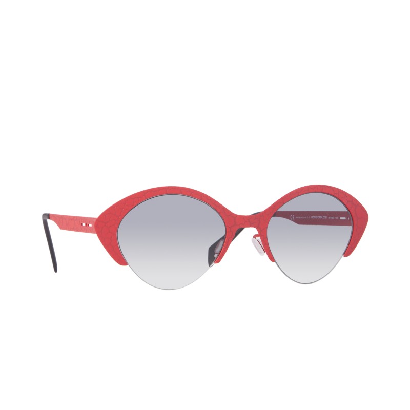 Italia Independent Sunglasses I-METAL - 0505.CRK.051 Mehrfarbig Rot